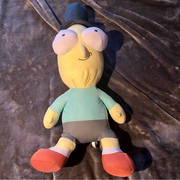 Rare Hard To Find Rick and Morty stuffed animal Poopybutthole Cartoon Network - Picture 1 of 13